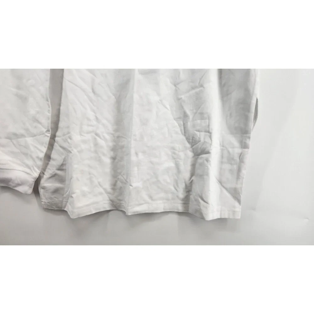 SKIMS‎ Men's Small White Chalk Heavyweight Cotton Long Sleeve T-Shirt NWT